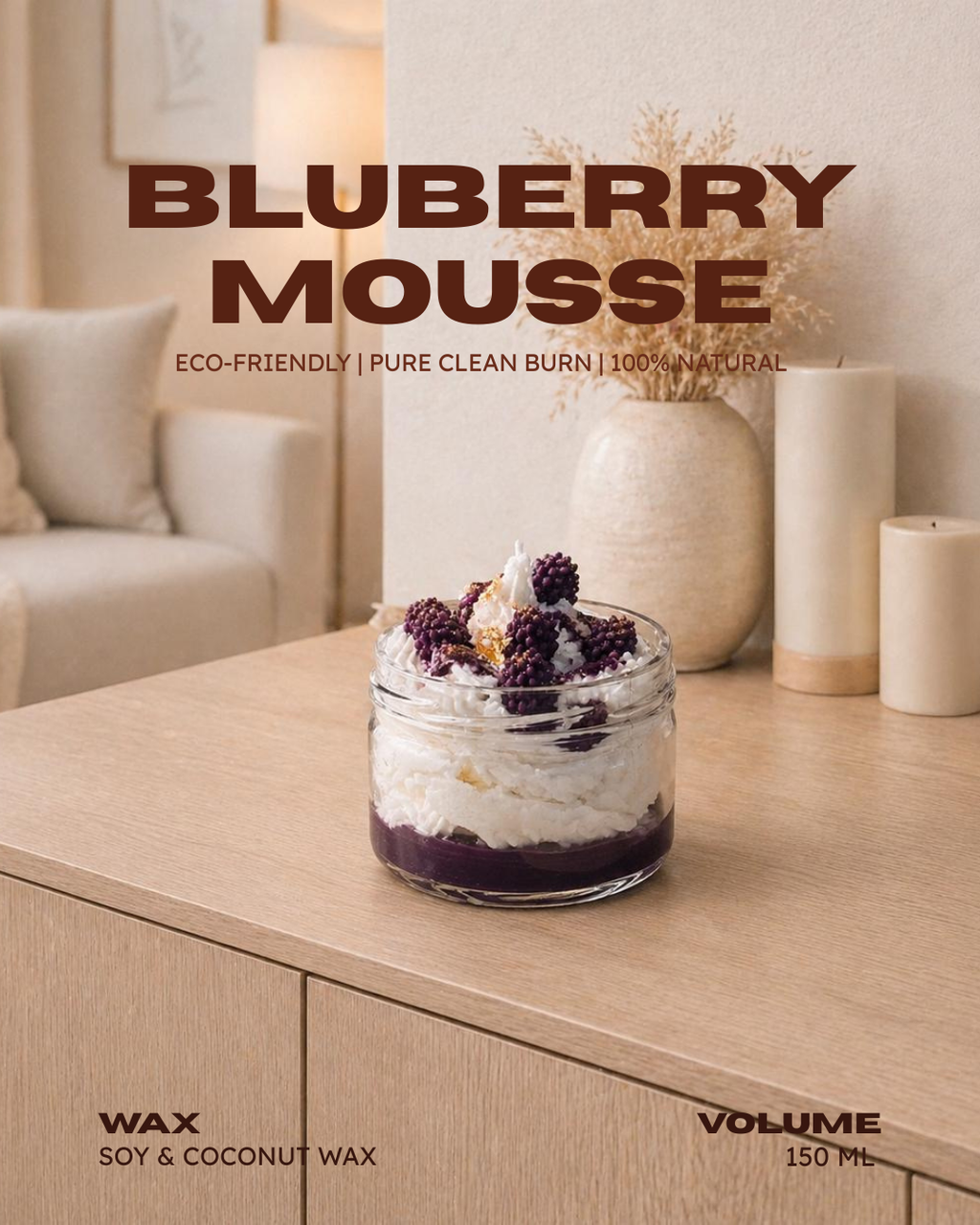 Blueberry Mousse